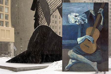 Blue period, red tape: The corporate policing of a Chicago treasure